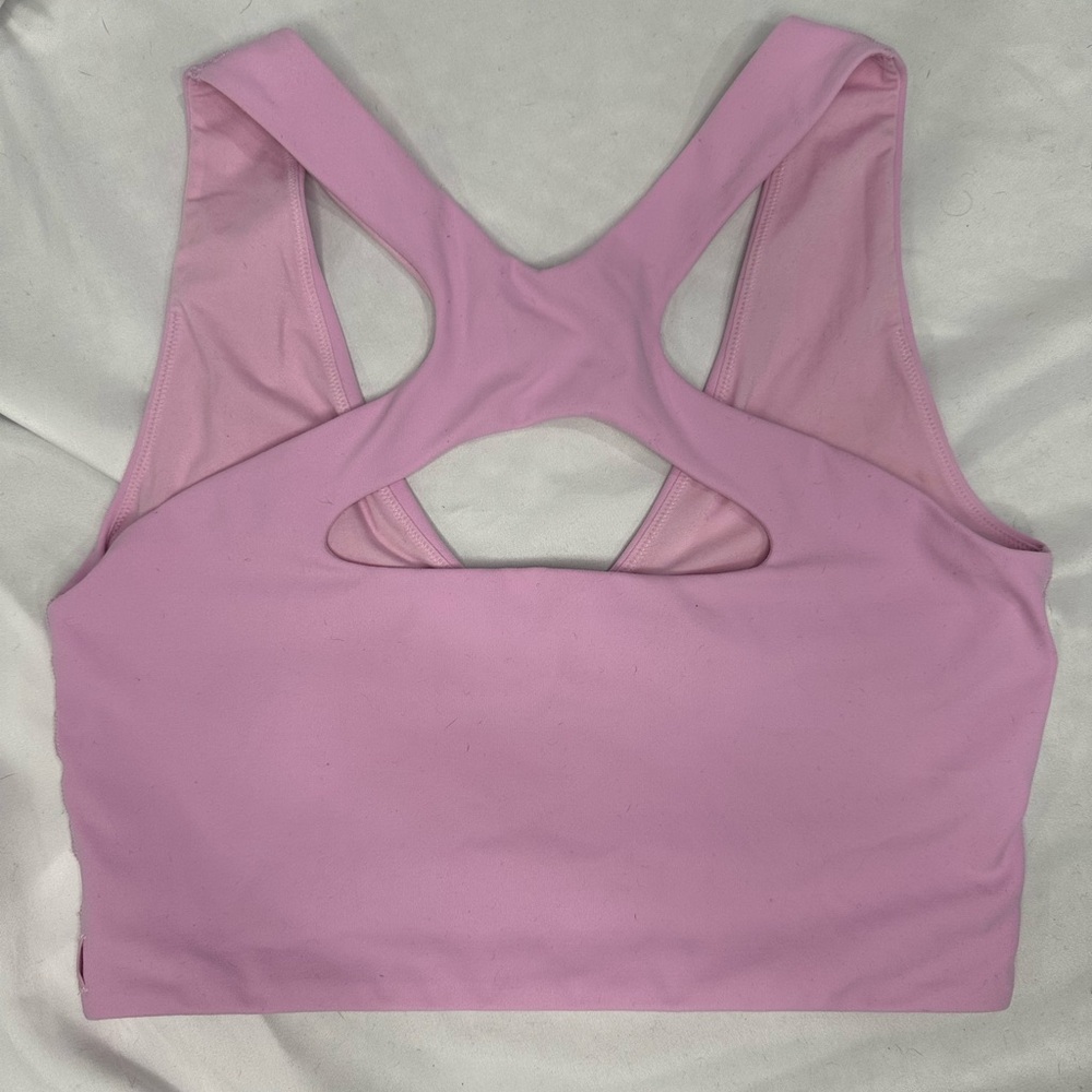 Lululemon Athletica Light Pink Cross-Back Sports Bra - Picture 3 of 4